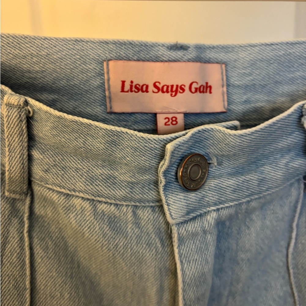 Lisa Says Gah Sky Blue Denim Jeans